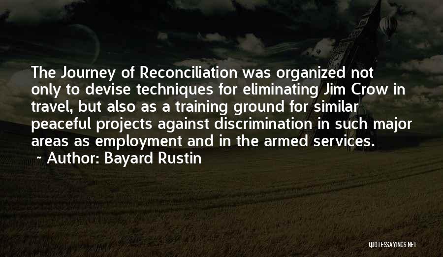 Employment Discrimination Quotes By Bayard Rustin
