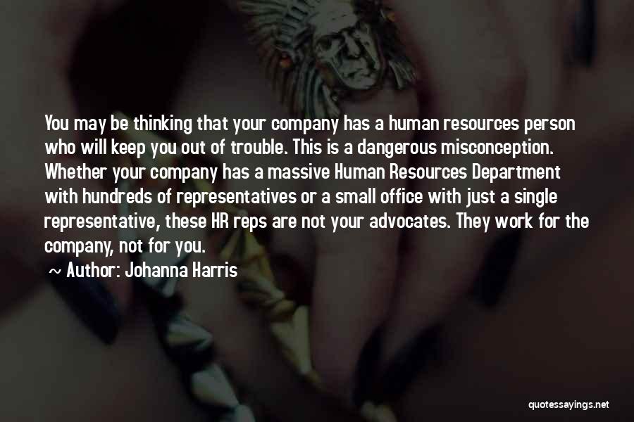 Employment Discrimination Quotes By Johanna Harris