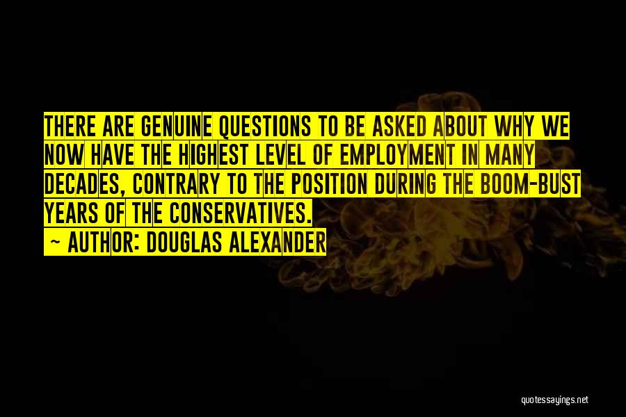 Employment Quotes By Douglas Alexander