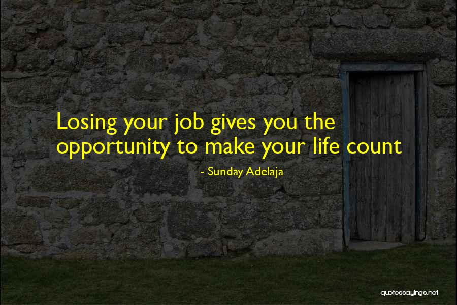 Employment Quotes By Sunday Adelaja