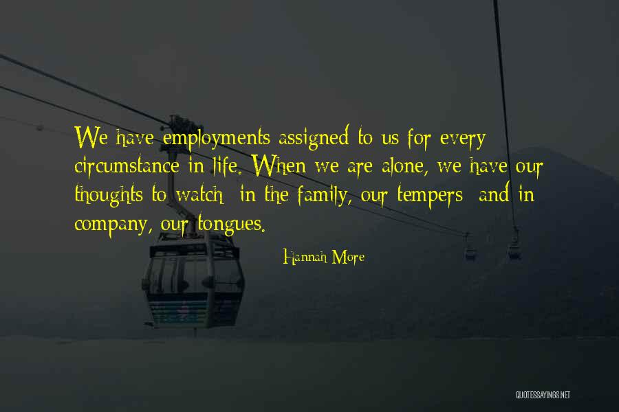 Employments Quotes By Hannah More Employments Quotes By Hannah More