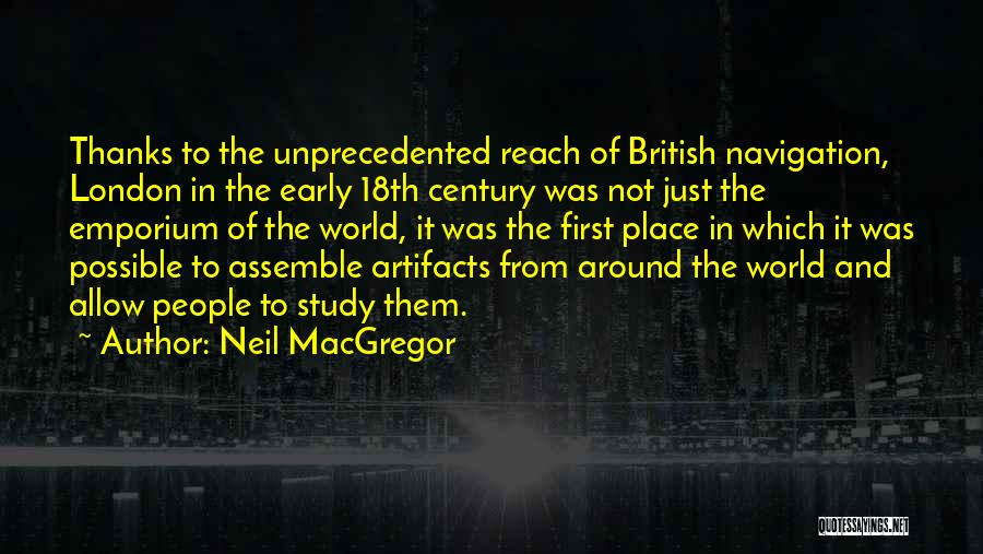 Emporium Quotes By Neil MacGregor