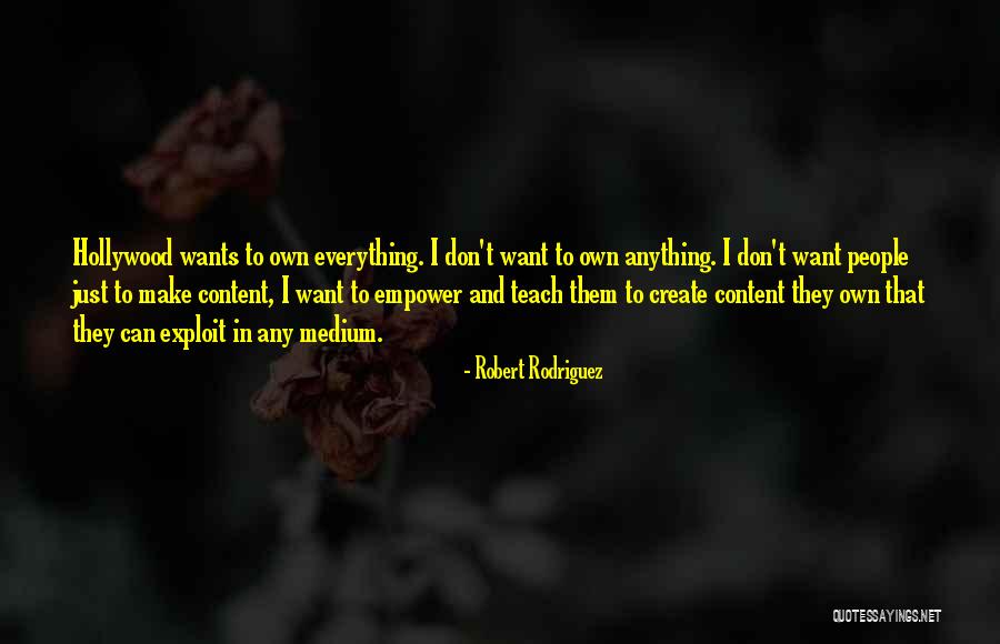 Empower Each Other Quotes By Robert Rodriguez Empower Each Other Quotes By Robert Rodriguez
