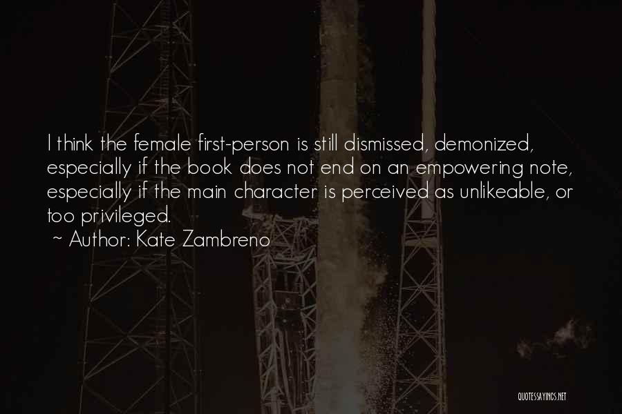 Empowering Female Quotes By Kate Zambreno