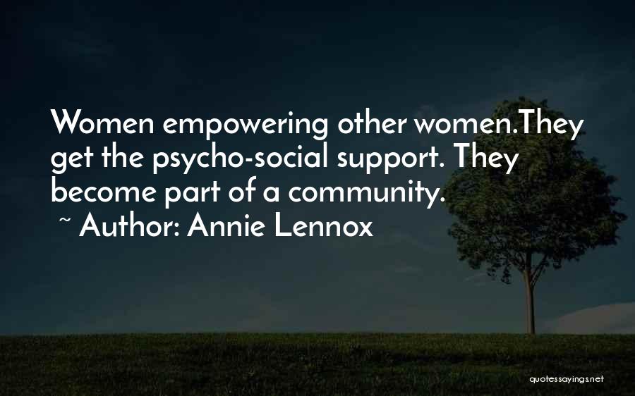 Empowering Quotes By Annie Lennox