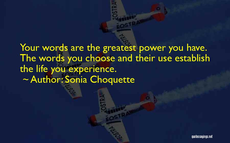 Empowering Quotes By Sonia Choquette