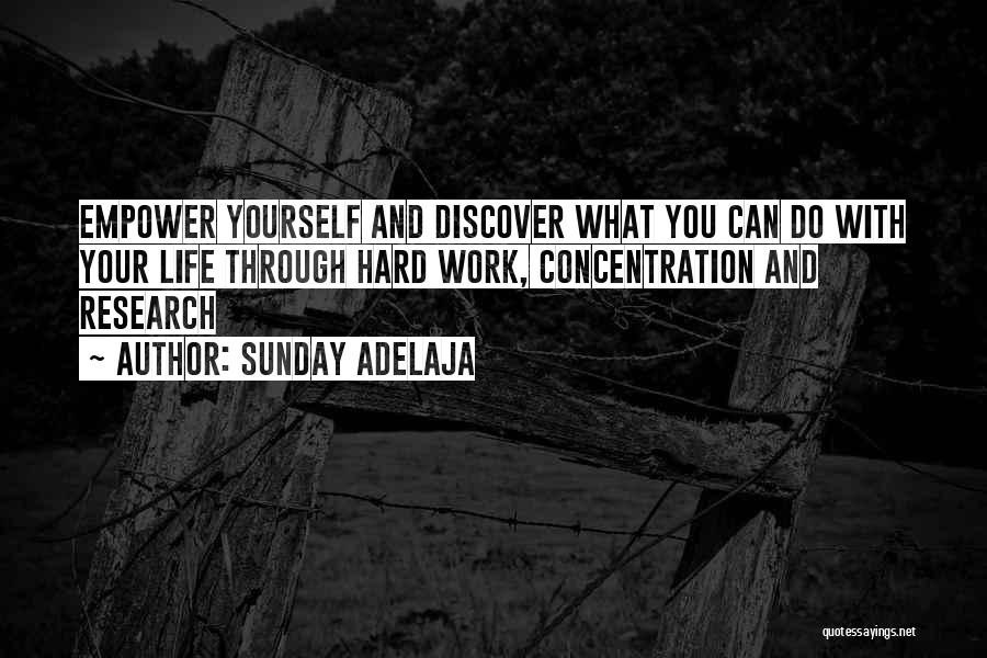 Empowerment At Work Quotes By Sunday Adelaja