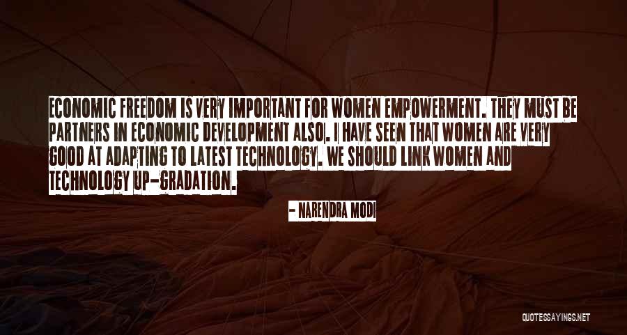 Empowerment For Women Quotes By Narendra Modi