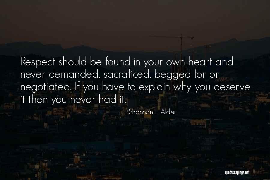 Empowerment For Women Quotes By Shannon L. Alder