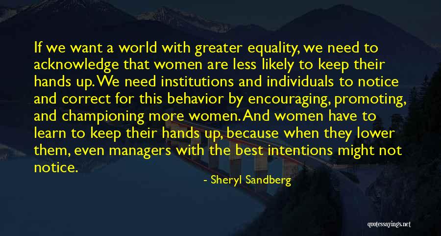 Empowerment For Women Quotes By Sheryl Sandberg