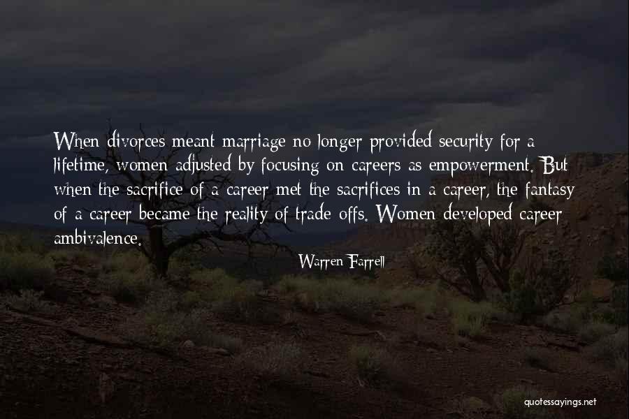 Empowerment For Women Quotes By Warren Farrell