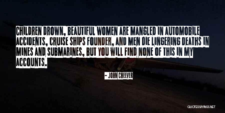 Empties His Balls Quotes By John Cheever Empties His Balls Quotes By John Cheever
