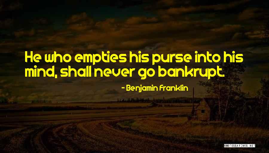 Empties Quotes By Benjamin Franklin Empties Quotes By Benjamin Franklin