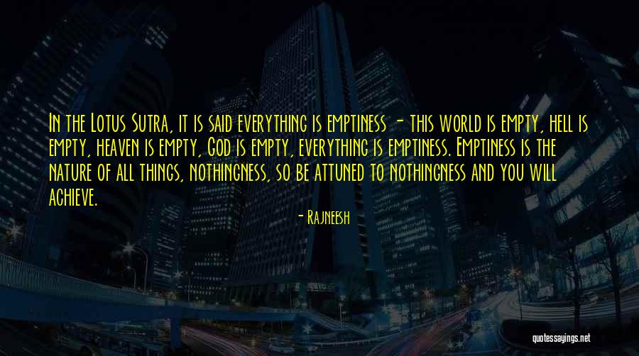Emptiness And God Quotes By Rajneesh Emptiness And God Quotes By Rajneesh