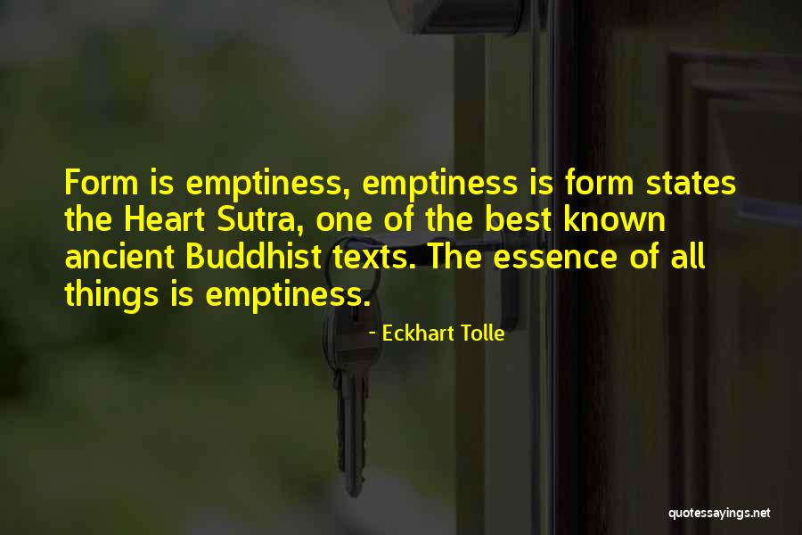 Emptiness Of Heart Quotes By Eckhart Tolle Emptiness Of Heart Quotes By Eckhart Tolle