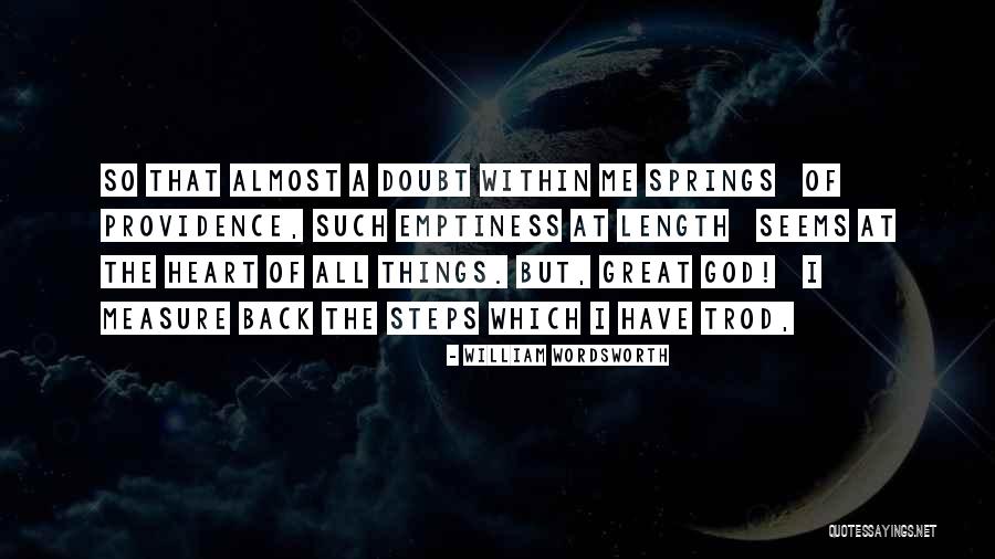 Emptiness Of Heart Quotes By William Wordsworth Emptiness Of Heart Quotes By William Wordsworth