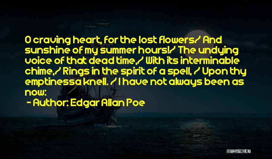 Emptiness Of The Heart Quotes By Edgar Allan Poe