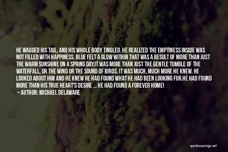 Emptiness Of The Heart Quotes By Michael Delaware