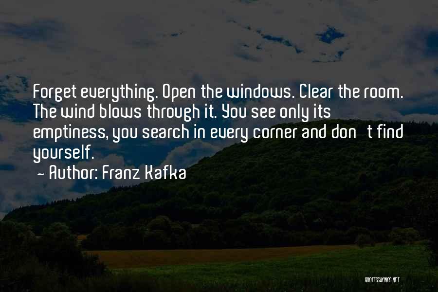 Emptiness Quotes By Franz Kafka