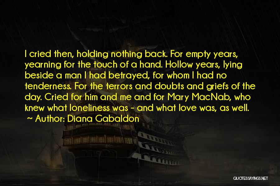 Empty And Hollow Quotes By Diana Gabaldon