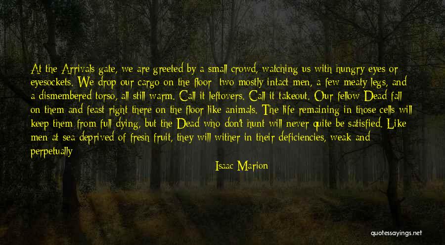 Empty And Lonely Quotes By Isaac Marion Empty And Lonely Quotes By Isaac Marion