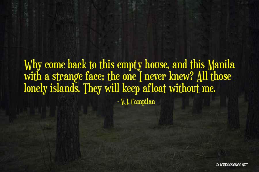 Empty And Lonely Quotes By V.J. Campilan Empty And Lonely Quotes By V.J. Campilan