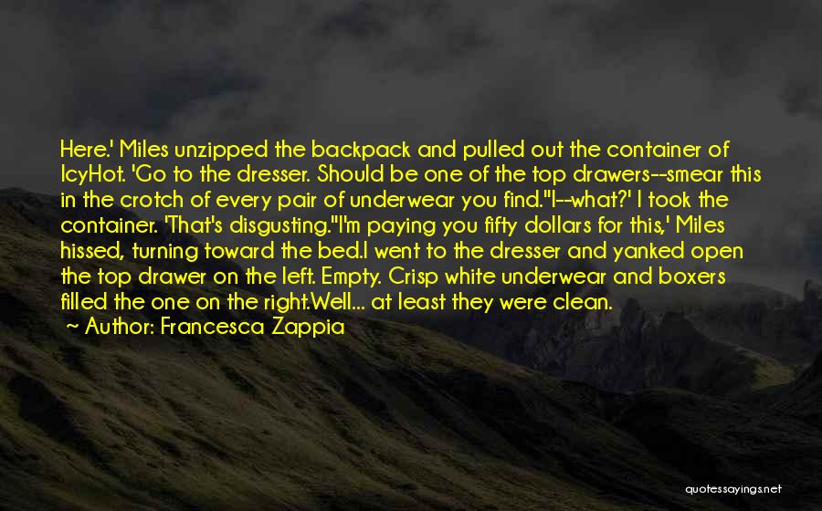 Empty Bed Quotes By Francesca Zappia