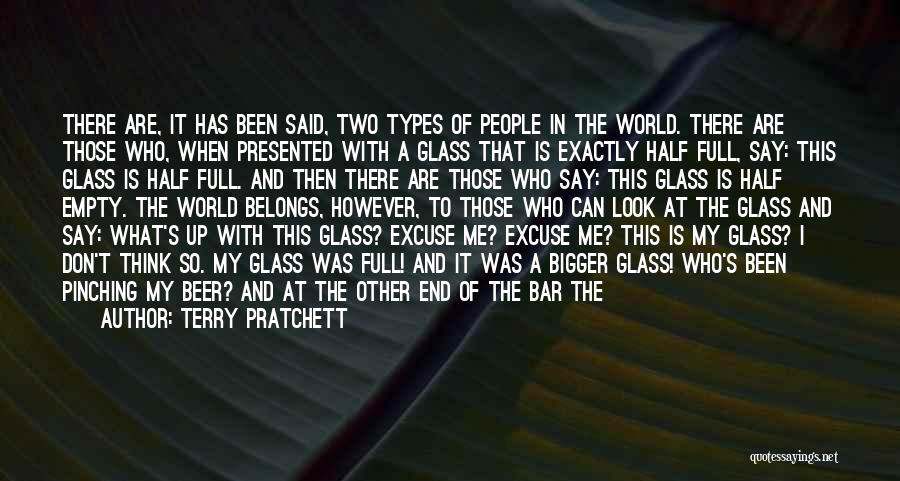 Empty Beer Glass Quotes By Terry Pratchett