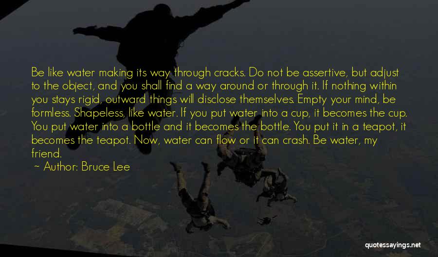 Empty Bottle Quotes By Bruce Lee