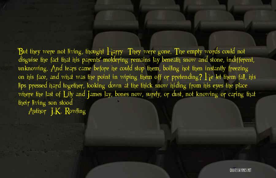 Empty Eyes Quotes By J.K. Rowling