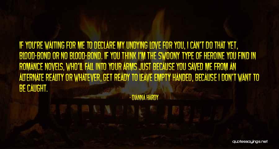 Empty Handed Quotes By Dianna Hardy