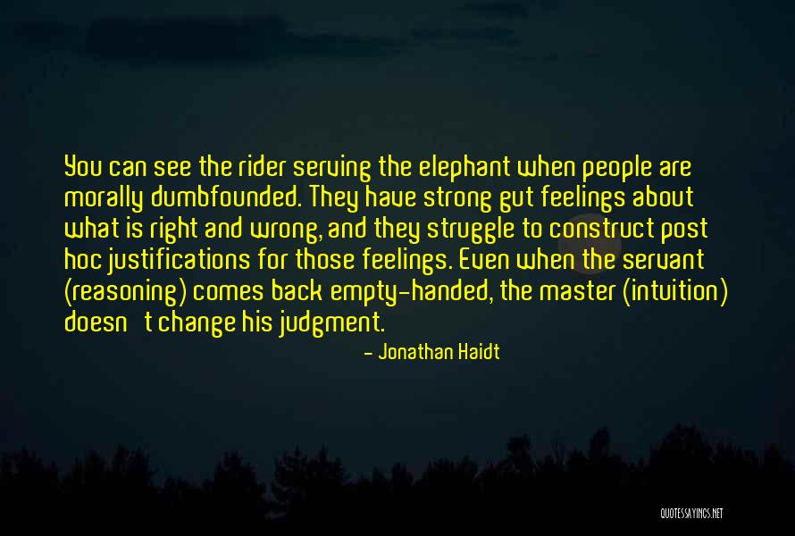 Empty Handed Quotes By Jonathan Haidt