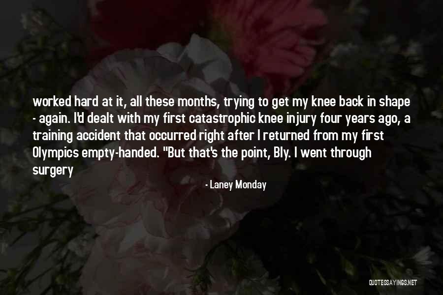 Empty Handed Quotes By Laney Monday