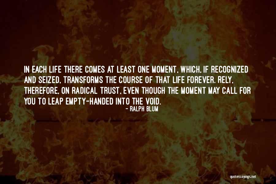 Empty Handed Quotes By Ralph Blum