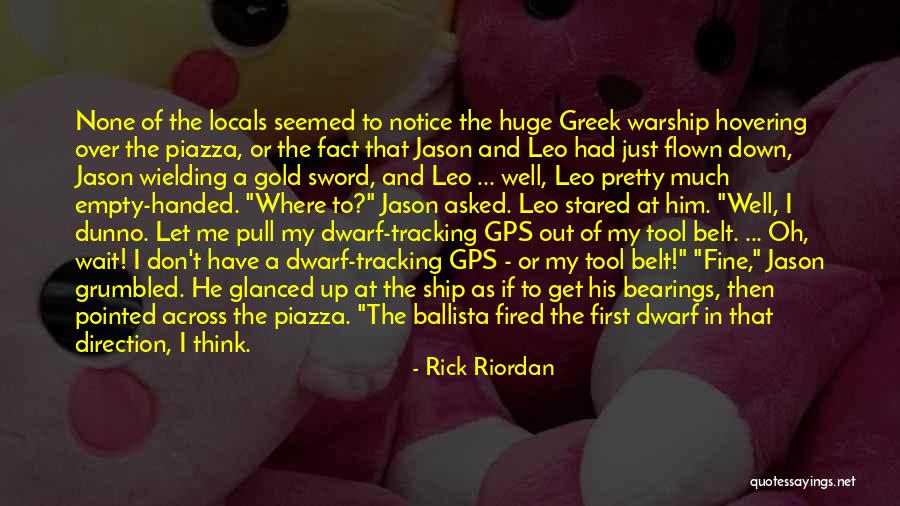 Empty Handed Quotes By Rick Riordan