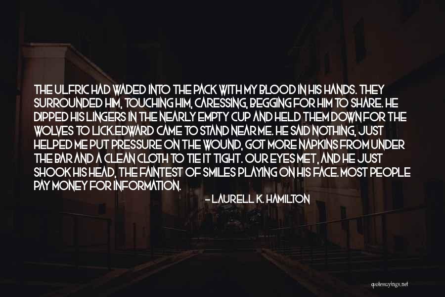 Empty Head Quotes By Laurell K. Hamilton Empty Head Quotes By Laurell K. Hamilton