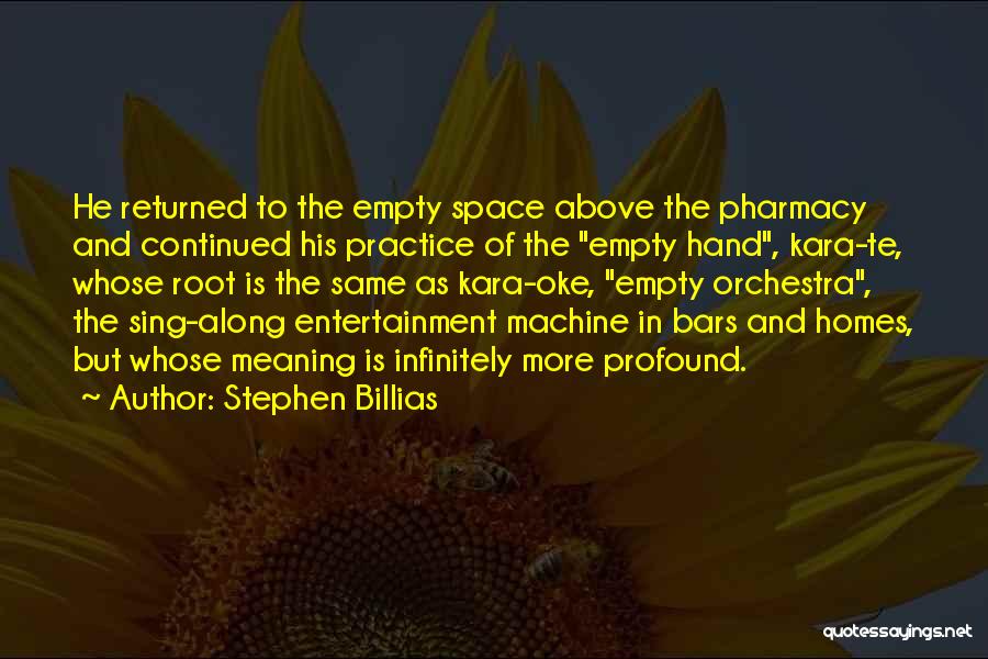 Empty Homes Quotes By Stephen Billias