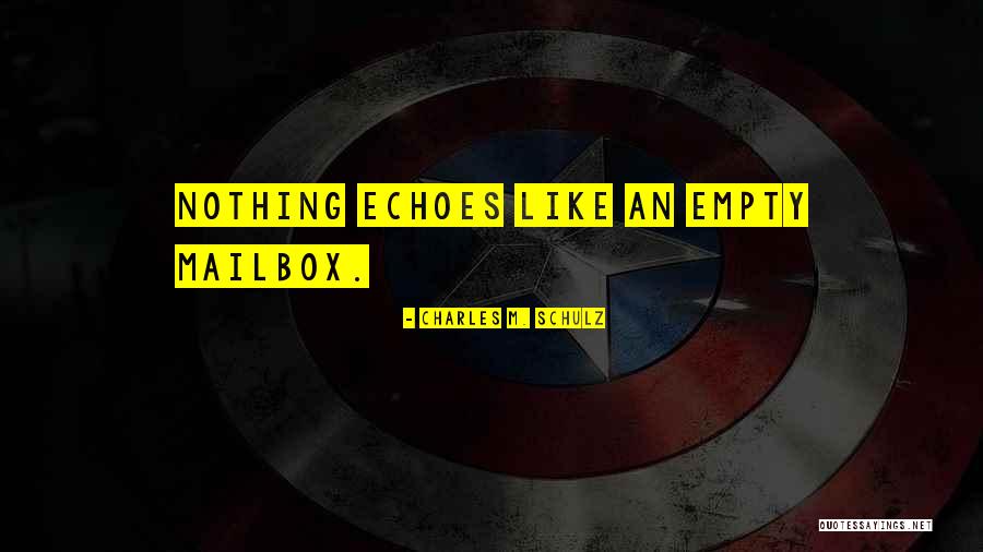 Empty Mailbox Quotes By Charles M. Schulz Empty Mailbox Quotes By Charles M. Schulz