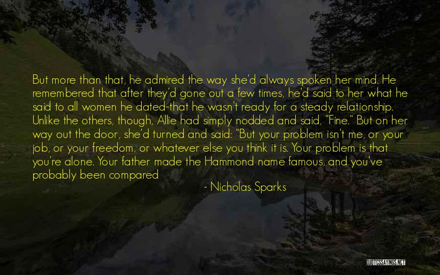 Empty On The Inside Quotes By Nicholas Sparks