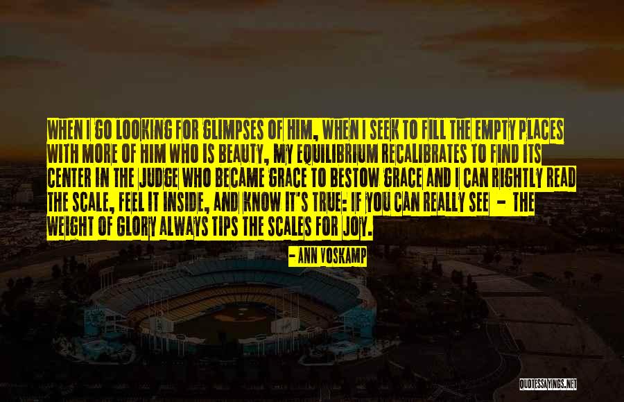 Empty Places Quotes By Ann Voskamp Empty Places Quotes By Ann Voskamp
