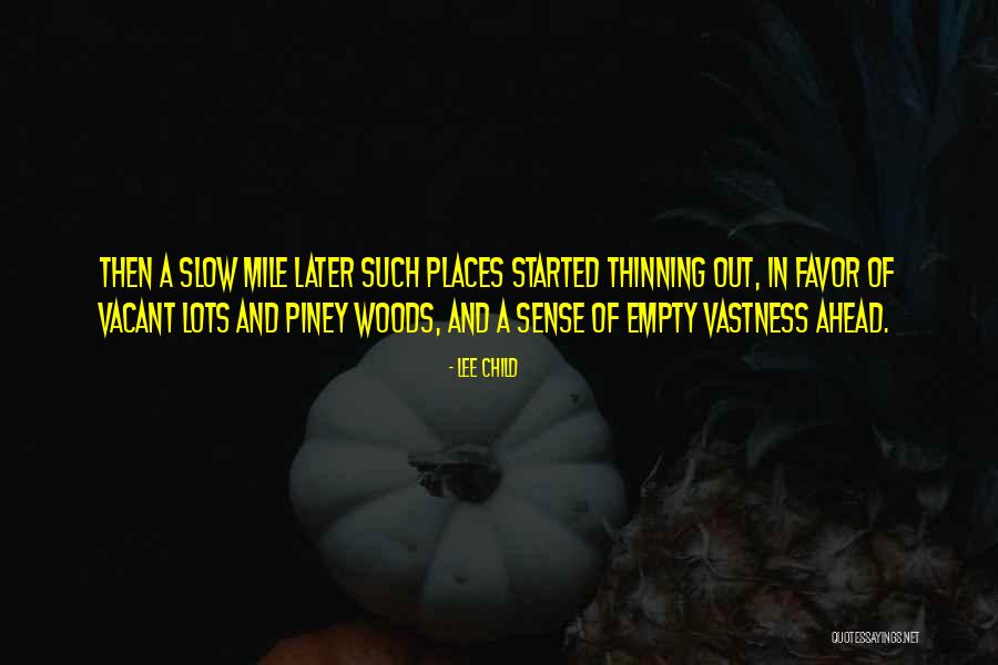 Empty Places Quotes By Lee Child Empty Places Quotes By Lee Child