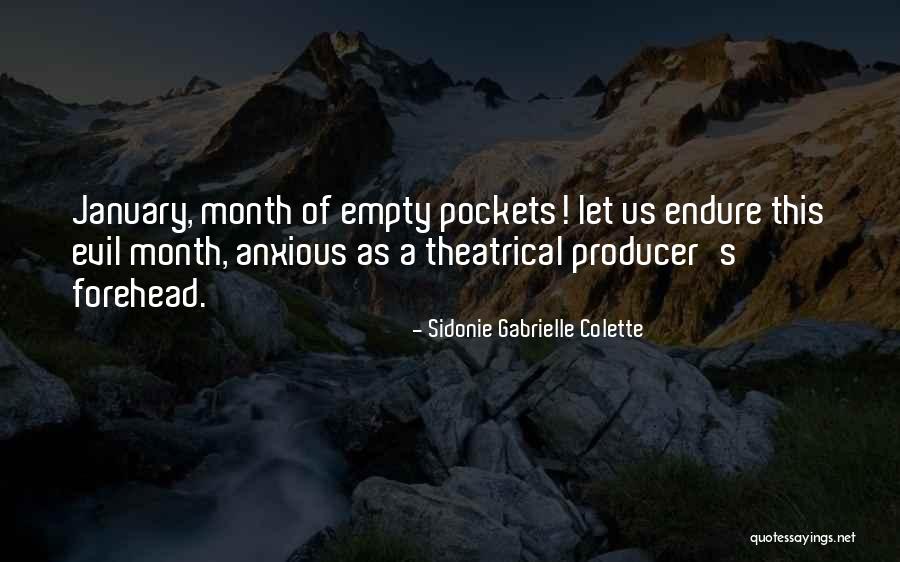 Empty Pockets Quotes By Sidonie Gabrielle Colette