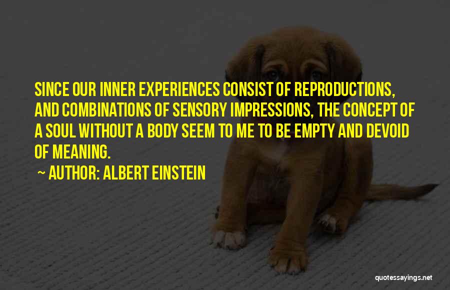 Empty Quotes By Albert Einstein