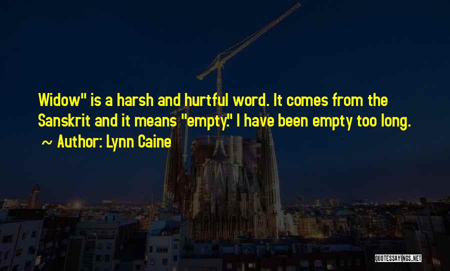 Empty Quotes By Lynn Caine