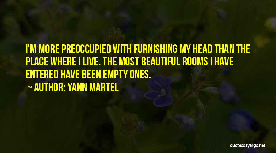 Empty Rooms Quotes By Yann Martel