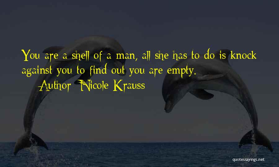 Empty Shell Quotes By Nicole Krauss
