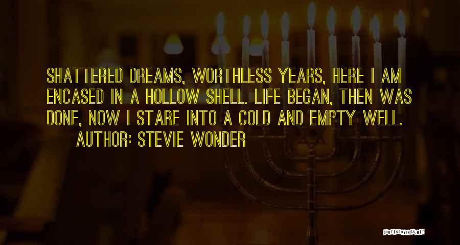 Empty Shell Quotes By Stevie Wonder