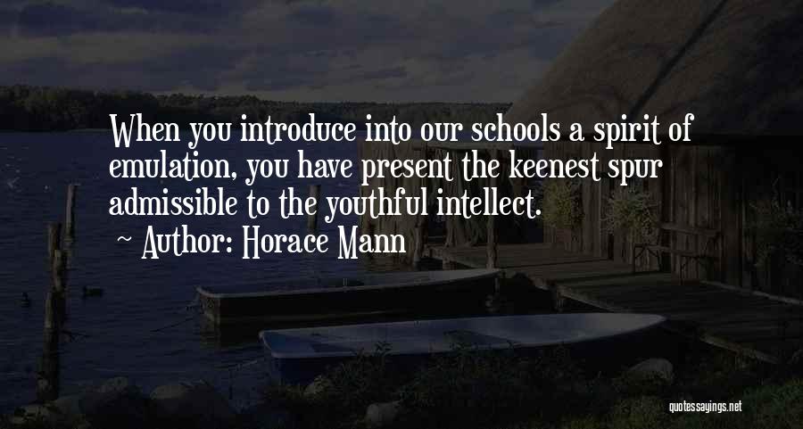 Emulation Quotes By Horace Mann