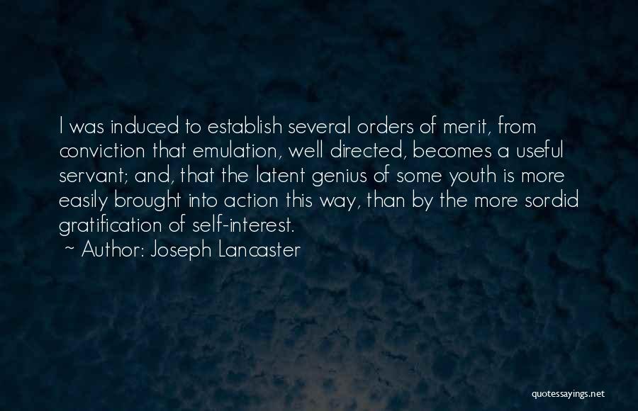 Emulation Quotes By Joseph Lancaster