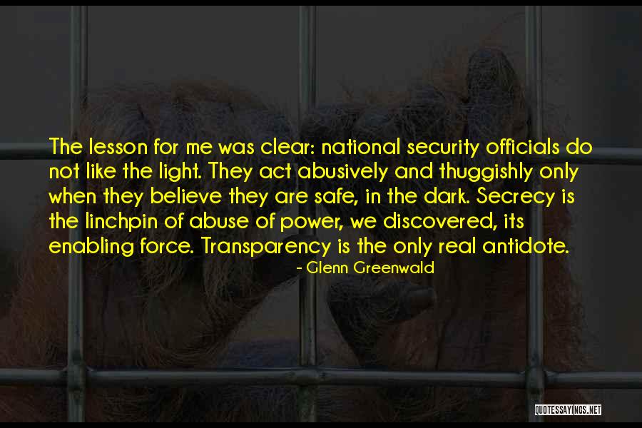 Enabling Others To Act Quotes By Glenn Greenwald